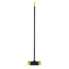 Royalford Floor Broom W/Long Gripped Handle, RF2370GR (28 x 6 x 124 cm)