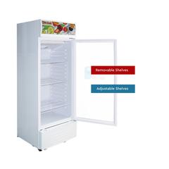 Nobel Single Door Showcase Chiller, NSF245 (243 L)