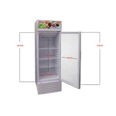 Nobel Single Door Showcase Chiller, NSF245 (243 L)