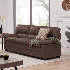 Empress 3-Seater Faux Leather Sofa Danube Home