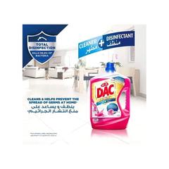 Dac Disinfectant Floor Cleaner Liquid (Rose Bloom, 3+1 L, 2 Pc.)