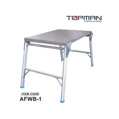 Topman Aluminum Foldable Work Bench, Afwb-1 (100 x 54 x 50 cm)