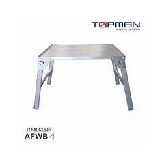 Topman Aluminum Foldable Work Bench, Afwb-1 (100 x 54 x 50 cm)