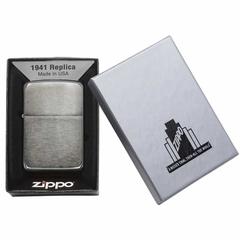 Zippo Replica Windproof Lighter, 24096 1941 (Black Ice)