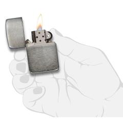 Zippo Replica Windproof Lighter, 24096 1941 (Black Ice)