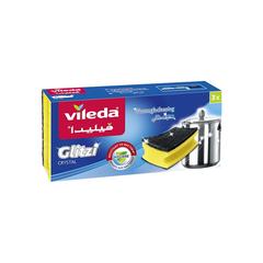 Vileda Glitzi Crystal Cleaning Sponge (Pack of 3)