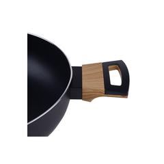 قدر صغير مع غطاء أسود برجنر إيرث (3.8 لتر، أسود)