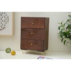 PAN Emirates Trusale MDF 3-Drawer Cabinet (30 x 15 x 43 cm)