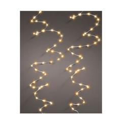 Kaemingk Lumineo Micro LED 567 Bulbs String Lights W/Twinkle Effect (900 cm, Warm White & Classic White)