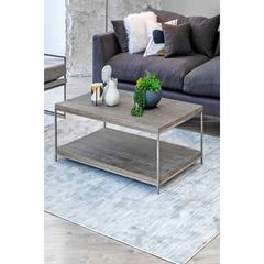 Pan Emirates Bamileke Metal & Wood Coffee Table (131 x 71 x 41 cm)