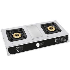 AFRA Japan 2-Burner Gas Stove, AF-0002GSSS (72 x 39 cm)