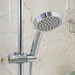 Milano Dallas Stainless Steel Rain Shower Mixer Kit