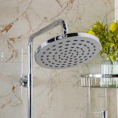 Milano Dallas Stainless Steel Rain Shower Mixer Kit