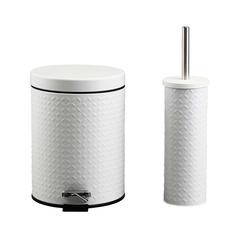 Falcon Dustbin & Toilet Brush Holder Set (2 Pc.)