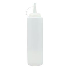 Chefset Plastic Squeezer Bottle (White, 240 ml)