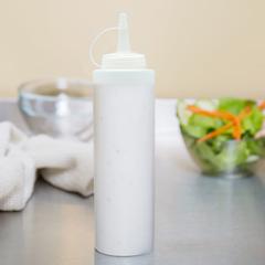 Chefset Plastic Squeezer Bottle (White, 240 ml)