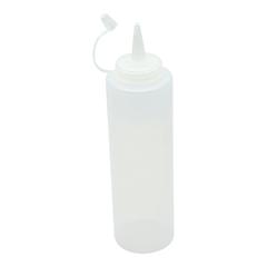 Chefset Plastic Squeezer Bottle (White, 240 ml)