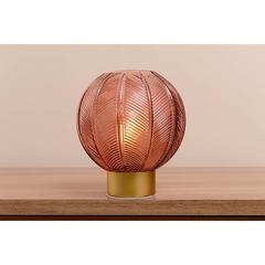Pan Emirates Blenheim Led Glass Lantern (18 x 18 x 20 cm)