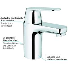 Grohe Eurosmart Cosmopolitan Metal Basin Mixer Tap (38 x 16 x 7 cm)