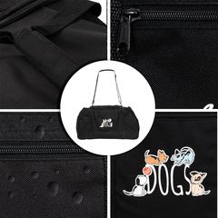 حقيبة قماش إمبرتيكس بطبعة كلاب بيج ديزاين (56 × 36 × 27 سم)