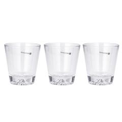 Royalford Transparent Glass Tumbler Set, RF11654 (290 ml, Pack of 3)