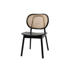Arya Natural Cane & Reclaimed Teak Dining Chair Wood Culture (52 x 53 x 88 cm)