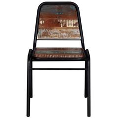 vidaXL Dining Chairs 6 pcs Solid Reclaimed Wood