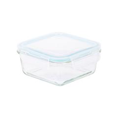 Taliona Boro Pro Borosilicate Glass Food Container (570 ml, Square)