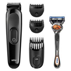 Braun 4-In-1 Styling Kit Beard Trimmer W/Gillette Fusion 5 Razor, SK 3000