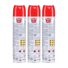 Goodbye All Insects Killer Spray (400 ml, Pack of 3)
