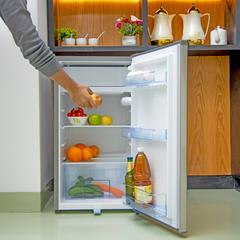 Olsenmark Freestanding Single Door Refrigerator, OMRF5001 (110 L)