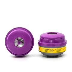 Honeywell North 7583P100L Industrial Safety Acid Gas & Organic Vapor Cartridge W/P100 Filter