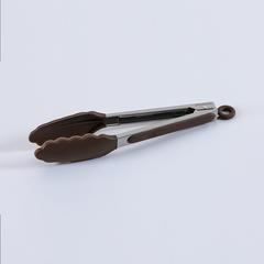 Fissman Chefs Stainless Steel Silicone Tongs (23 cm)