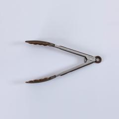 Fissman Chefs Stainless Steel Silicone Tongs (23 cm)