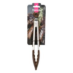 Fissman Chefs Stainless Steel Silicone Tongs (23 cm)