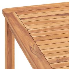 Solid Teak Wood Garden Dining Table vidaXL (180 x 90 x 77 cm)