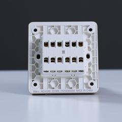 Milano 10A 4 Gang 2 Way Switch Gd Ps (3 x 3 cm)