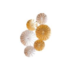 Danube Home Rustic Metal Leaf Wall Décor (83.2 x 7 x 52.7 cm)