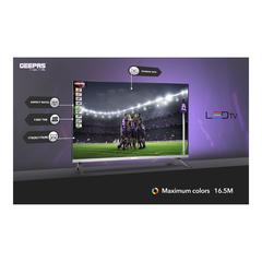Geepas 32" Slim LED TV, GLED3201EHD