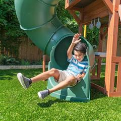 Kidkraft Boulder Bluff 2-in-1 Wooden Swing Set