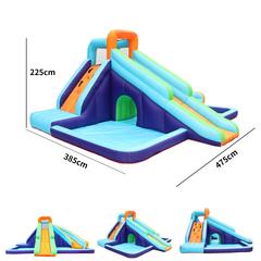 Myts Summer Fun Inflatable Water Bouncer W/Water Slide