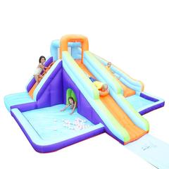 Myts Summer Fun Inflatable Water Bouncer W/Water Slide