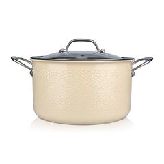 Fissman Brigitte Stainless Steel Stockpot W/Glass Lid (24 cm)