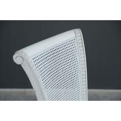 Pan Emirates New Paris Fabric Wood & Rattan Dining Chair (55 x 63 x 106 cm)