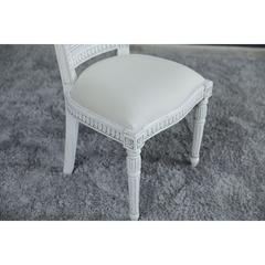 Pan Emirates New Paris Fabric Wood & Rattan Dining Chair (55 x 63 x 106 cm)