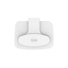 Cosmoplast Plastic Step-on Waste Bin W/Pedal (17 L, Sky Blue)