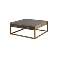 Pan Emirates Bulanburg Wood & Metal Coffee Table W/Drawer (90 x 90 x 39 cm)