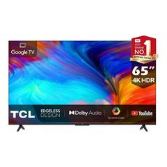 تلفزيون سمارت 65 بوصة LED 4K مع مساعد جوجل 65P635 تي سي إل