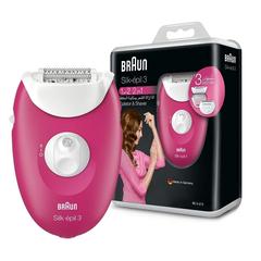 Braun Silk-epil 3 Epilator W/3 Extras, SE 3273