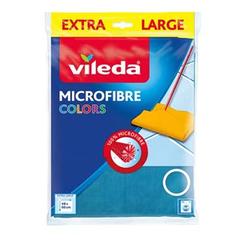 Vileda Colors Microfiber Floor Cleaner Cloths (48 x 60 cm, Pack of 2)